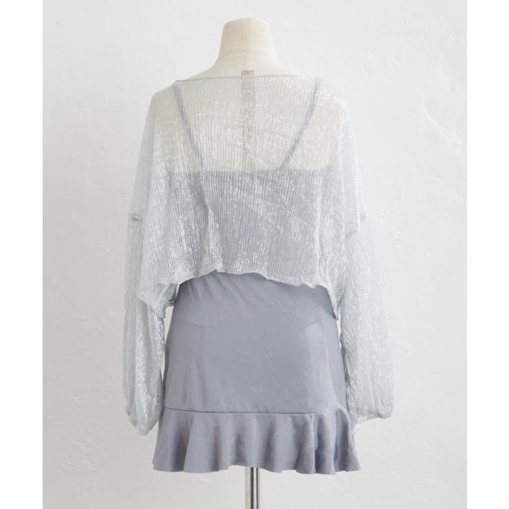 【ラメシアーカーディガンセット】ワンピース水着 | RMAF　NICE CLAUP / OLIVE des OLIVE | 詳細画像3 