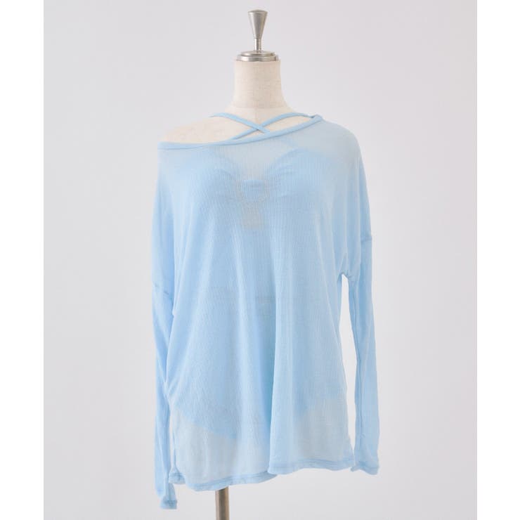 ブルー | 【シアープルオーバーセット】ワンピース水着 | RMAF　NICE CLAUP / OLIVE des OLIVE