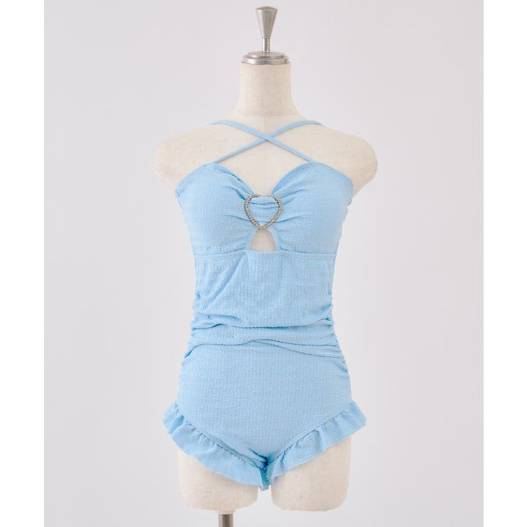 【シアープルオーバーセット】ワンピース水着 | RMAF　NICE CLAUP / OLIVE des OLIVE | 詳細画像1 