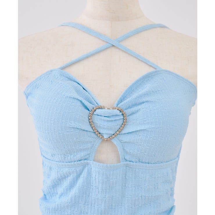 【シアープルオーバーセット】ワンピース水着 | RMAF　NICE CLAUP / OLIVE des OLIVE | 詳細画像4 