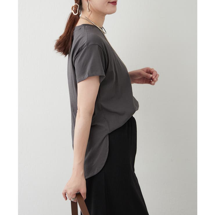 【NAO】5色展開 クルーネックTシャツ | RMAF　NICE CLAUP / OLIVE des OLIVE | 詳細画像8 