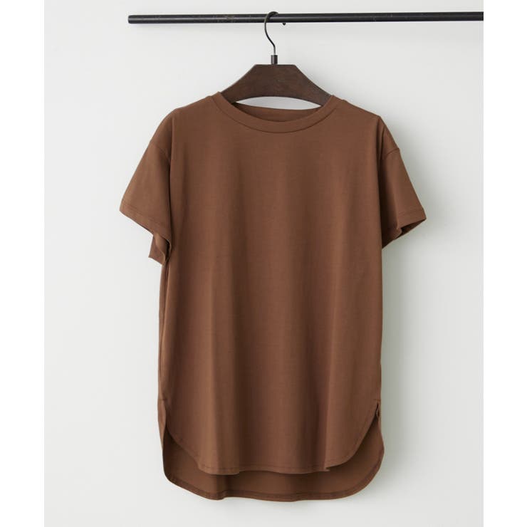 ブラウン | 【NAO】5色展開 クルーネックTシャツ | RMAF　NICE CLAUP / OLIVE des OLIVE