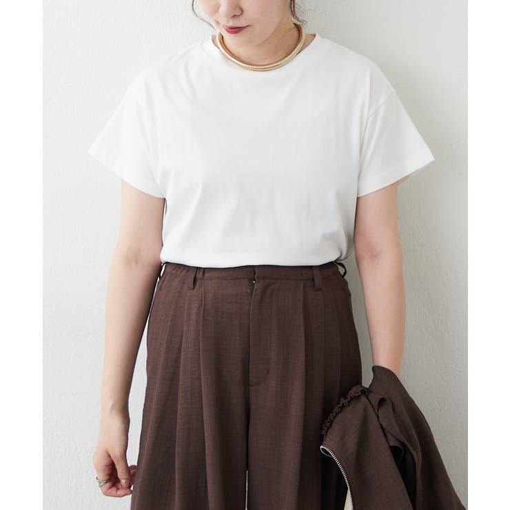 【NAO】5色展開 クルーネックTシャツ | RMAF　NICE CLAUP / OLIVE des OLIVE | 詳細画像10 
