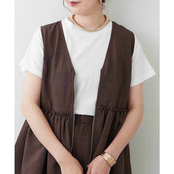 【NAO】5色展開 クルーネックTシャツ | RMAF　NICE CLAUP / OLIVE des OLIVE | 詳細画像11 