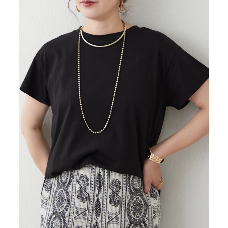 【NAO】5色展開 クルーネックTシャツ | RMAF　NICE CLAUP / OLIVE des OLIVE | 詳細画像14 