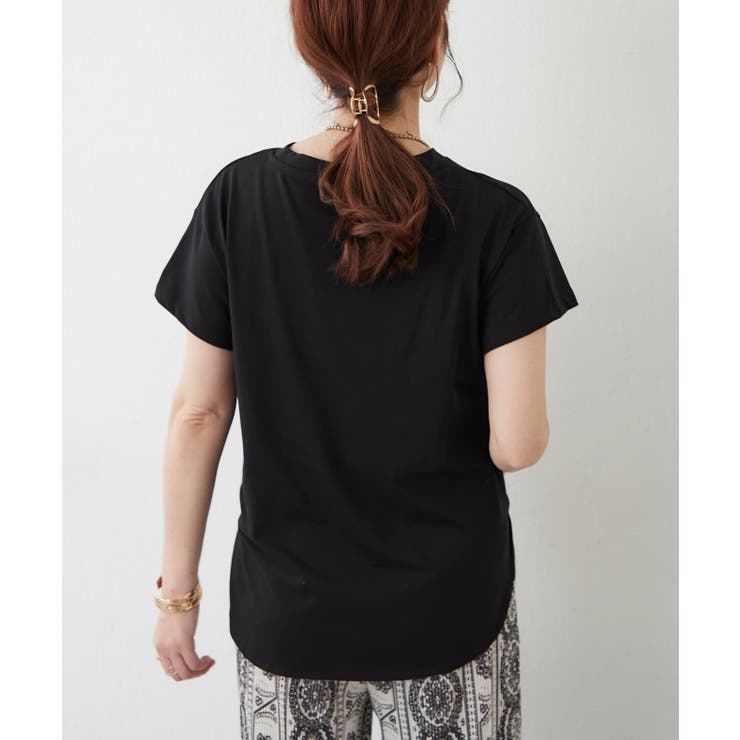 【NAO】5色展開 クルーネックTシャツ | RMAF　NICE CLAUP / OLIVE des OLIVE | 詳細画像16 