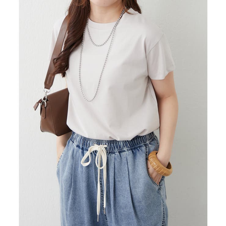 【NAO】5色展開 クルーネックTシャツ | RMAF　NICE CLAUP / OLIVE des OLIVE | 詳細画像2 