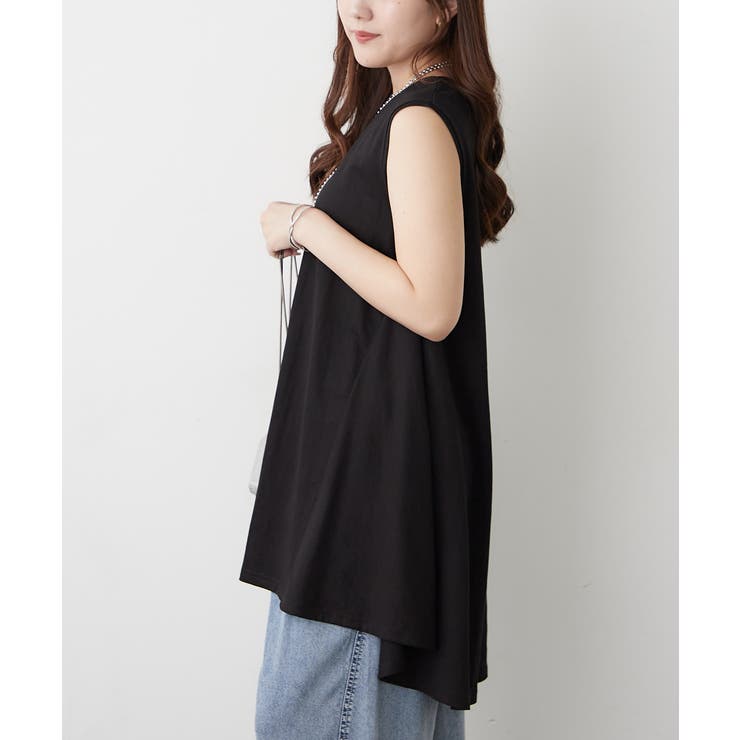 【NAO】接触冷感 フレアタンクトップ | RMAF　NICE CLAUP / OLIVE des OLIVE | 詳細画像7 