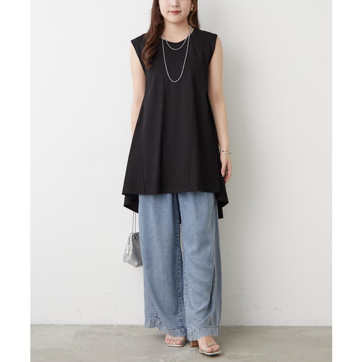 【NAO】接触冷感 フレアタンクトップ | RMAF　NICE CLAUP / OLIVE des OLIVE | 詳細画像9 