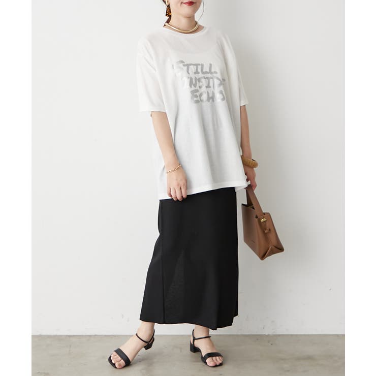 箔ロゴプリントTシャツ | RMAF　NICE CLAUP / OLIVE des OLIVE | 詳細画像12 