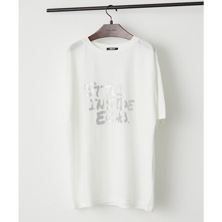 箔ロゴプリントTシャツ | RMAF　NICE CLAUP / OLIVE des OLIVE | 詳細画像23 