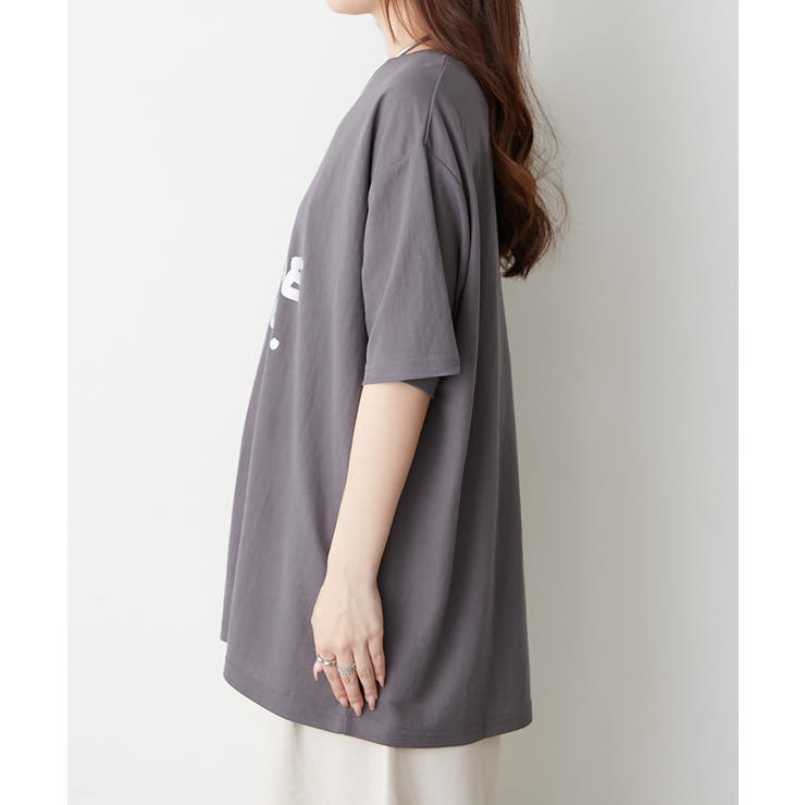 箔ロゴプリントTシャツ | RMAF　NICE CLAUP / OLIVE des OLIVE | 詳細画像27 
