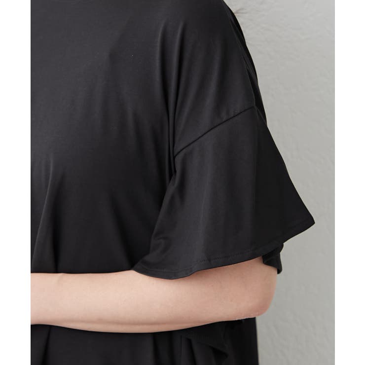 【Web限定】袖フレアーワイドTシャツ | RMAF　NICE CLAUP / OLIVE des OLIVE | 詳細画像26 