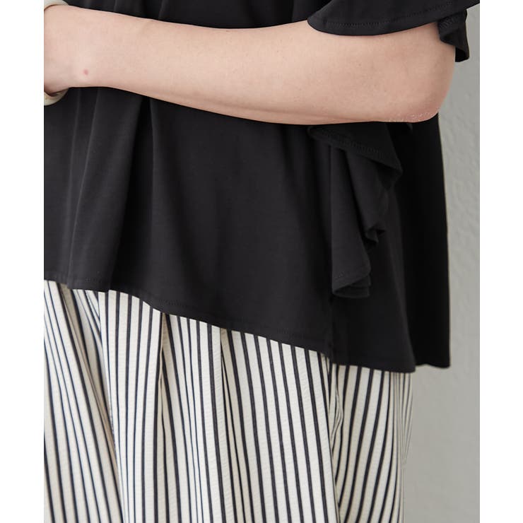 【Web限定】袖フレアーワイドTシャツ | RMAF　NICE CLAUP / OLIVE des OLIVE | 詳細画像27 