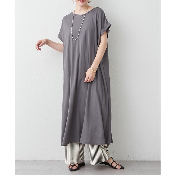 【Web限定】カノコAラインワンピース | RMAF　NICE CLAUP / OLIVE des OLIVE | 詳細画像4 