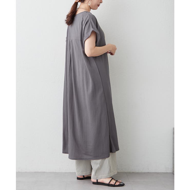 【Web限定】カノコAラインワンピース | RMAF　NICE CLAUP / OLIVE des OLIVE | 詳細画像6 