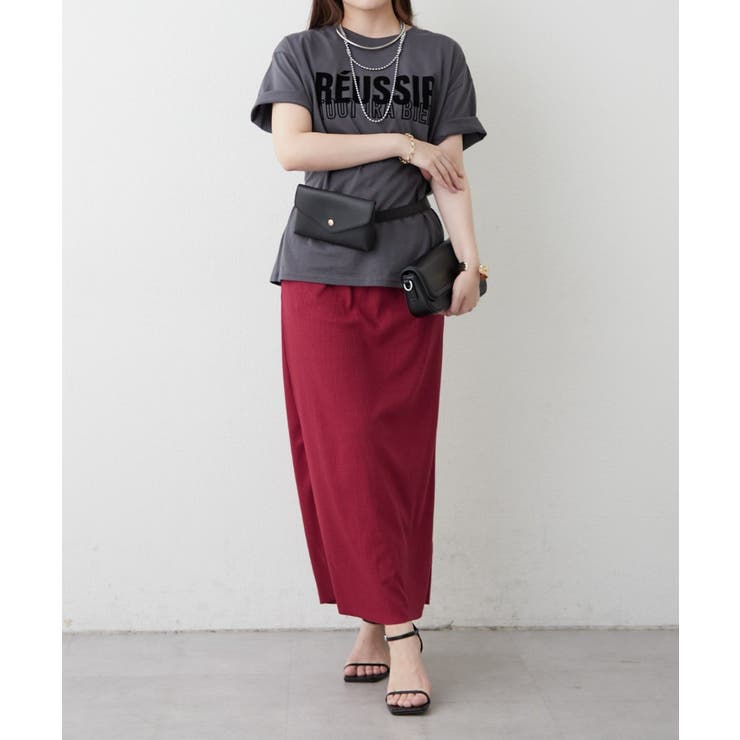 【セルフカット可能】リブナロースカート | RMAF　NICE CLAUP / OLIVE des OLIVE | 詳細画像33 