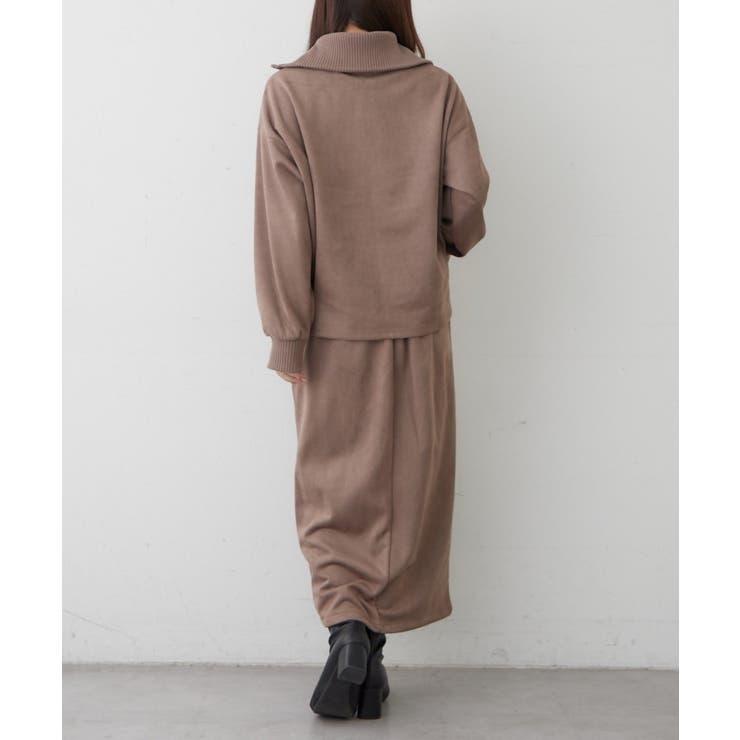 【セットアップ対応】スエポンフロントジップナロースカート | RMAF　NICE CLAUP / OLIVE des OLIVE | 詳細画像31 