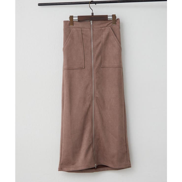 【セットアップ対応】スエポンフロントジップナロースカート | RMAF　NICE CLAUP / OLIVE des OLIVE | 詳細画像40 