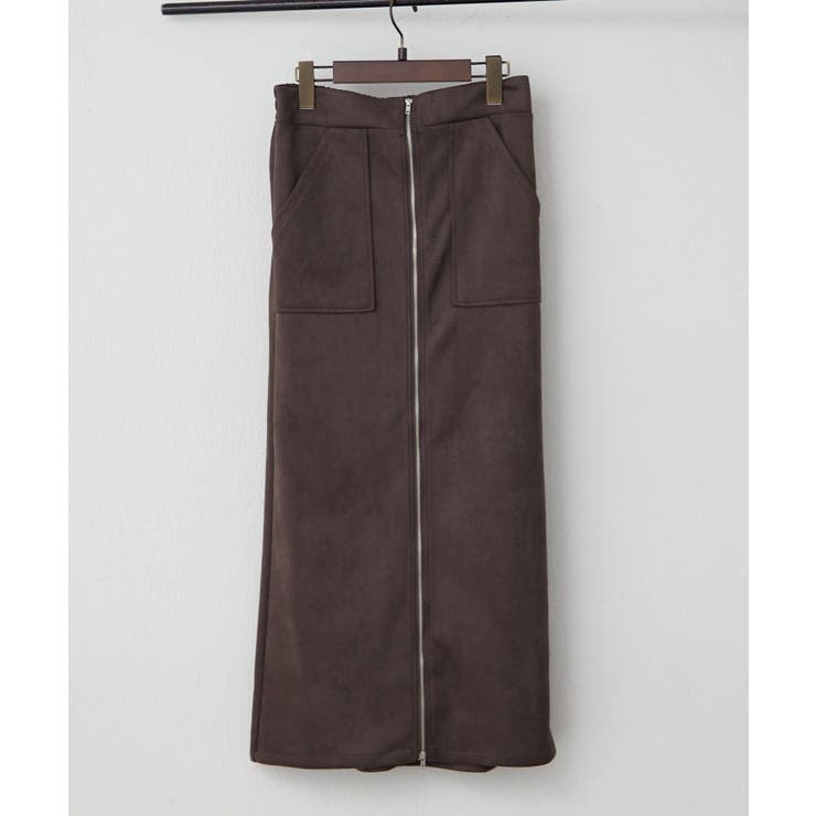 【セットアップ対応】スエポンフロントジップナロースカート | RMAF　NICE CLAUP / OLIVE des OLIVE | 詳細画像41 