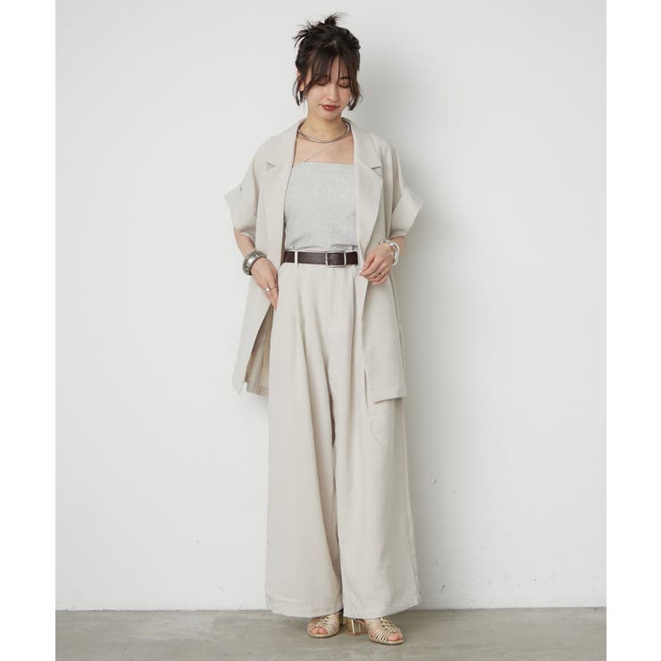 【セットアップ対応】タックパンツ | RMAF　NICE CLAUP / OLIVE des OLIVE | 詳細画像3 