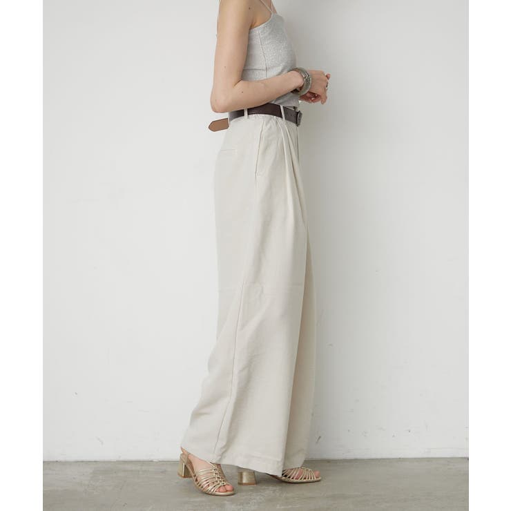 【セットアップ対応】タックパンツ | RMAF　NICE CLAUP / OLIVE des OLIVE | 詳細画像4 
