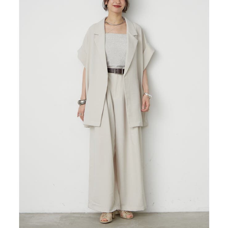 【セットアップ対応】タックパンツ | RMAF　NICE CLAUP / OLIVE des OLIVE | 詳細画像6 