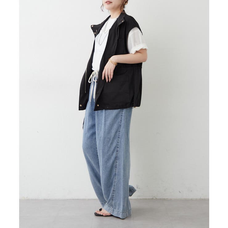イージーデニムパンツ | RMAF　NICE CLAUP / OLIVE des OLIVE | 詳細画像9 