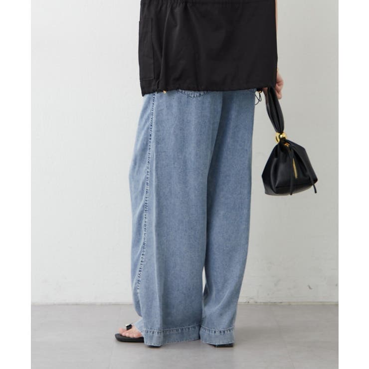 イージーデニムパンツ | RMAF　NICE CLAUP / OLIVE des OLIVE | 詳細画像10 