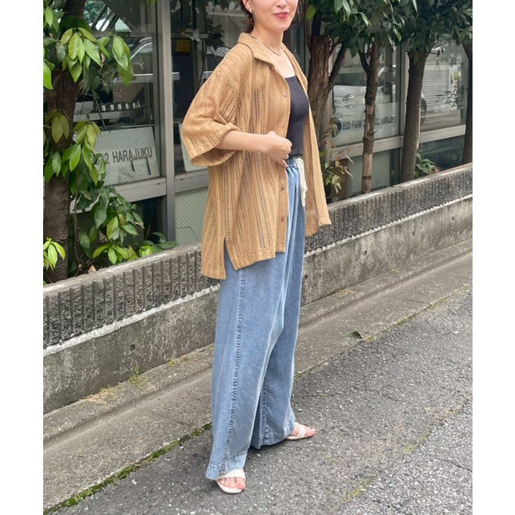 イージーデニムパンツ | RMAF　NICE CLAUP / OLIVE des OLIVE | 詳細画像18 