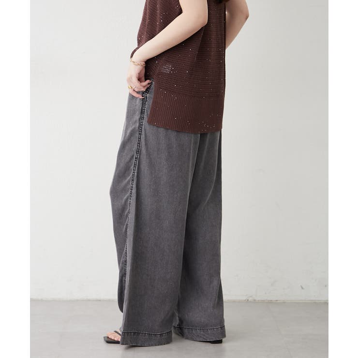 イージーデニムパンツ | RMAF　NICE CLAUP / OLIVE des OLIVE | 詳細画像25 