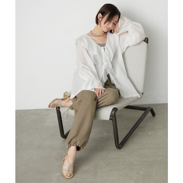 【M/Lサイズ展開】大人カーゴパンツ | RMAF　NICE CLAUP / OLIVE des OLIVE | 詳細画像3 