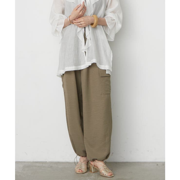 【M/Lサイズ展開】大人カーゴパンツ | RMAF　NICE CLAUP / OLIVE des OLIVE | 詳細画像1 
