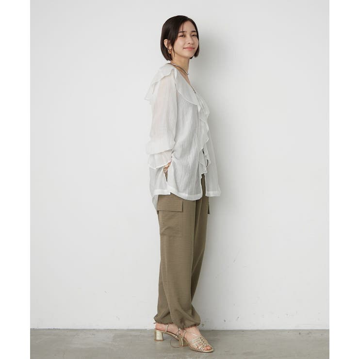 【M/Lサイズ展開】大人カーゴパンツ | RMAF　NICE CLAUP / OLIVE des OLIVE | 詳細画像7 