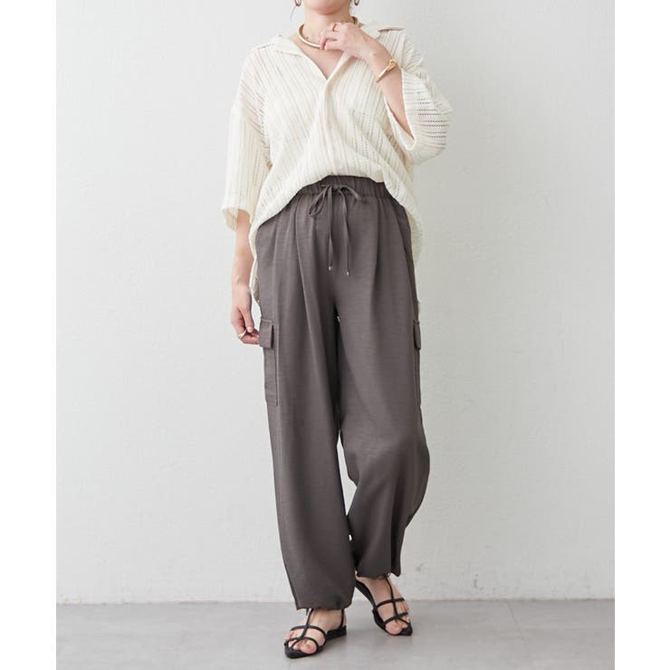【M/Lサイズ展開】大人カーゴパンツ | RMAF　NICE CLAUP / OLIVE des OLIVE | 詳細画像12 