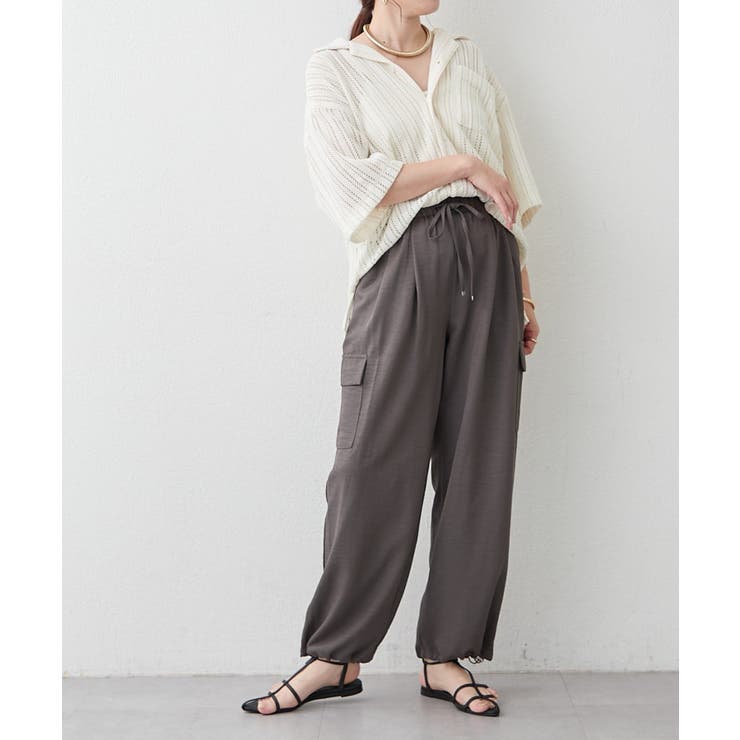 【M/Lサイズ展開】大人カーゴパンツ | RMAF　NICE CLAUP / OLIVE des OLIVE | 詳細画像13 