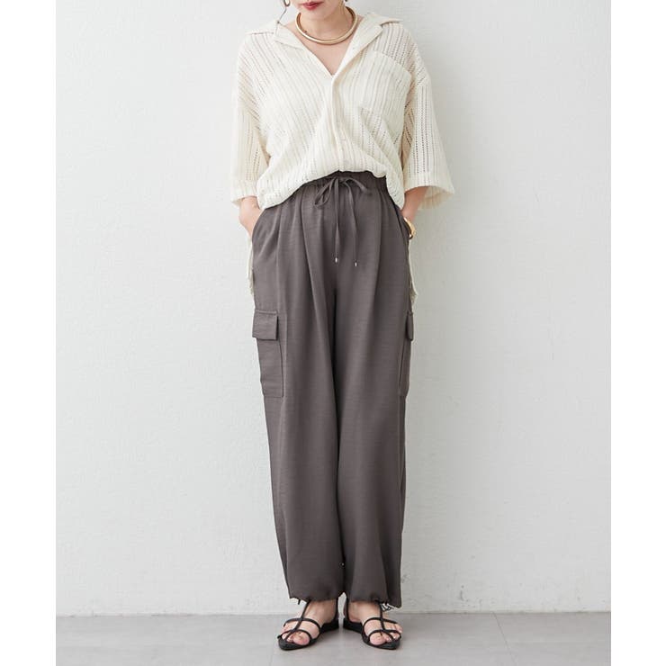 【M/Lサイズ展開】大人カーゴパンツ | RMAF　NICE CLAUP / OLIVE des OLIVE | 詳細画像14 