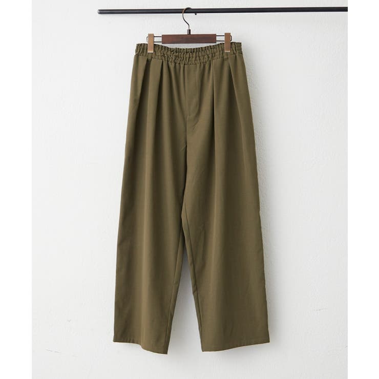 【M/Lサイズ展開】タックカーブイージーパンツ | RMAF　NICE CLAUP / OLIVE des OLIVE | 詳細画像38 