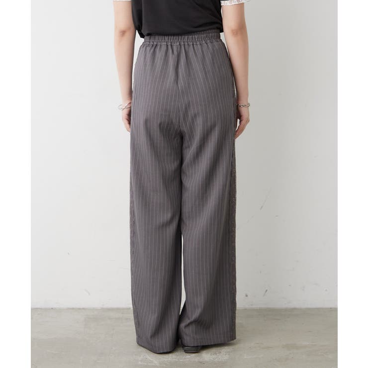 ひげレース付タックワイドパンツ | RMAF　NICE CLAUP / OLIVE des OLIVE | 詳細画像36 