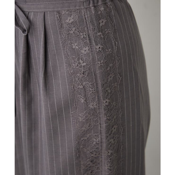 ひげレース付タックワイドパンツ | RMAF　NICE CLAUP / OLIVE des OLIVE | 詳細画像38 