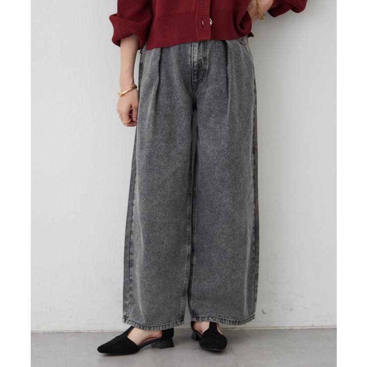 デニムタックカーブパンツ | RMAF　NICE CLAUP / OLIVE des OLIVE | 詳細画像12 
