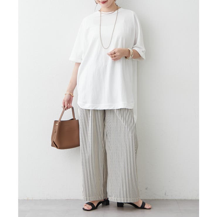 【M/Lサイズ展開】サッカーストライプイージーパンツ | RMAF　NICE CLAUP / OLIVE des OLIVE | 詳細画像12 