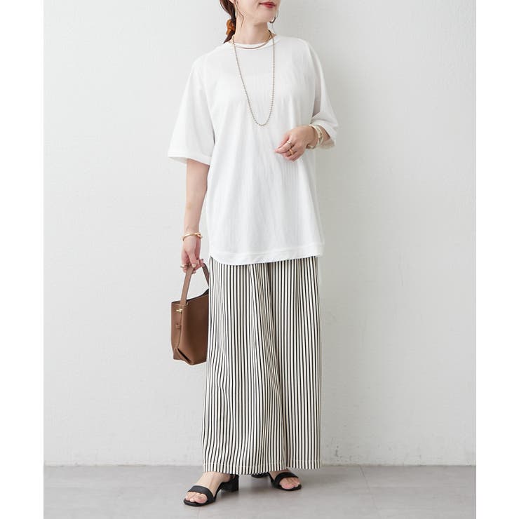 【M/Lサイズ展開】サッカーストライプイージーパンツ | RMAF　NICE CLAUP / OLIVE des OLIVE | 詳細画像13 
