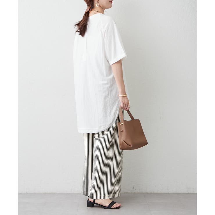 【M/Lサイズ展開】サッカーストライプイージーパンツ | RMAF　NICE CLAUP / OLIVE des OLIVE | 詳細画像14 