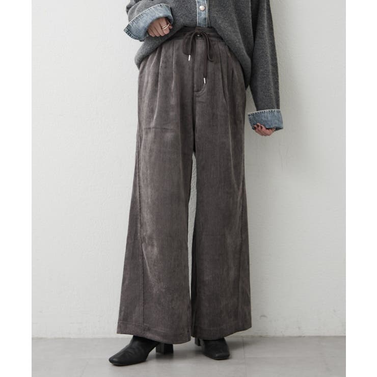 スミクロ | コールワイドイージーパンツ | RMAF　NICE CLAUP / OLIVE des OLIVE