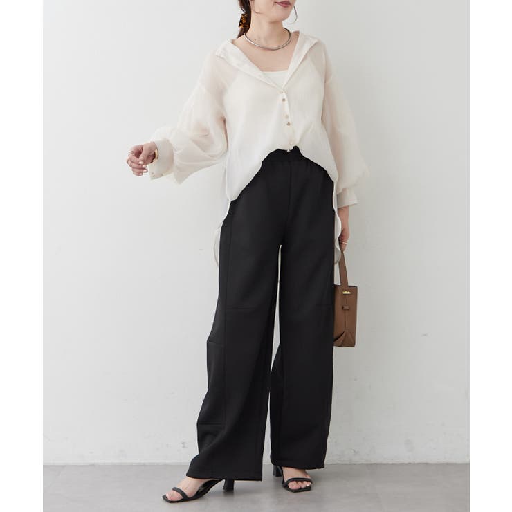 ダンボールカーブパンツ | RMAF　NICE CLAUP / OLIVE des OLIVE | 詳細画像24 