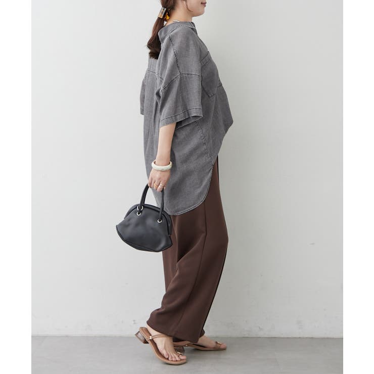 ダンボールセミワイドパンツ | RMAF　NICE CLAUP / OLIVE des OLIVE | 詳細画像17 