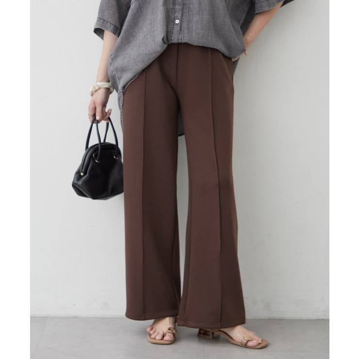 ブラウン | ダンボールセミワイドパンツ | RMAF　NICE CLAUP / OLIVE des OLIVE