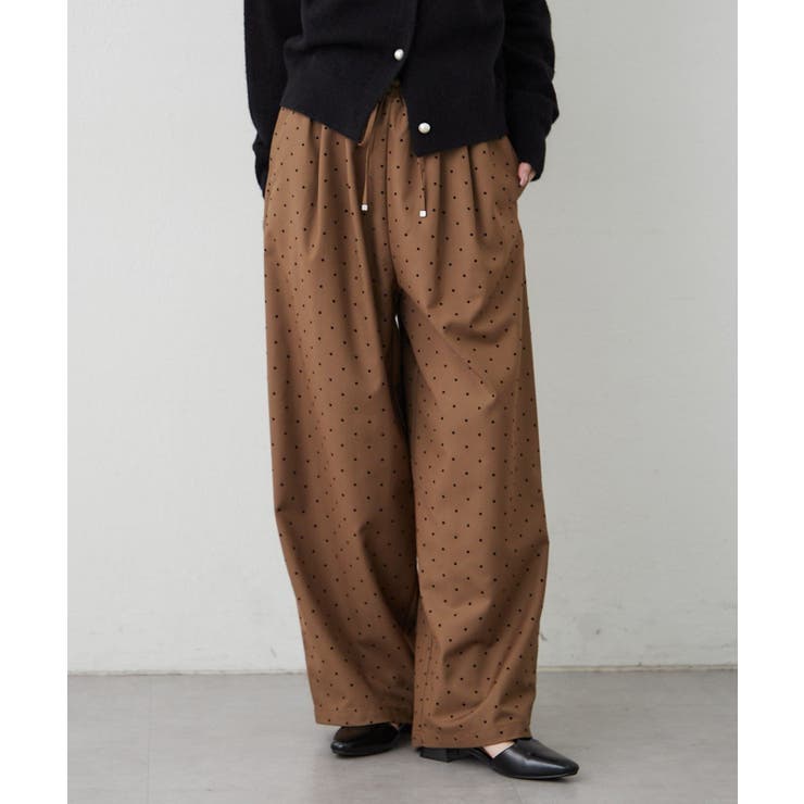 ブラウン | ダブルウエストイージパンツ | RMAF　NICE CLAUP / OLIVE des OLIVE