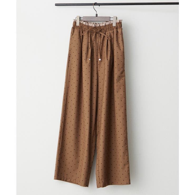ブラウン | ダブルウエストイージパンツ | RMAF　NICE CLAUP / OLIVE des OLIVE